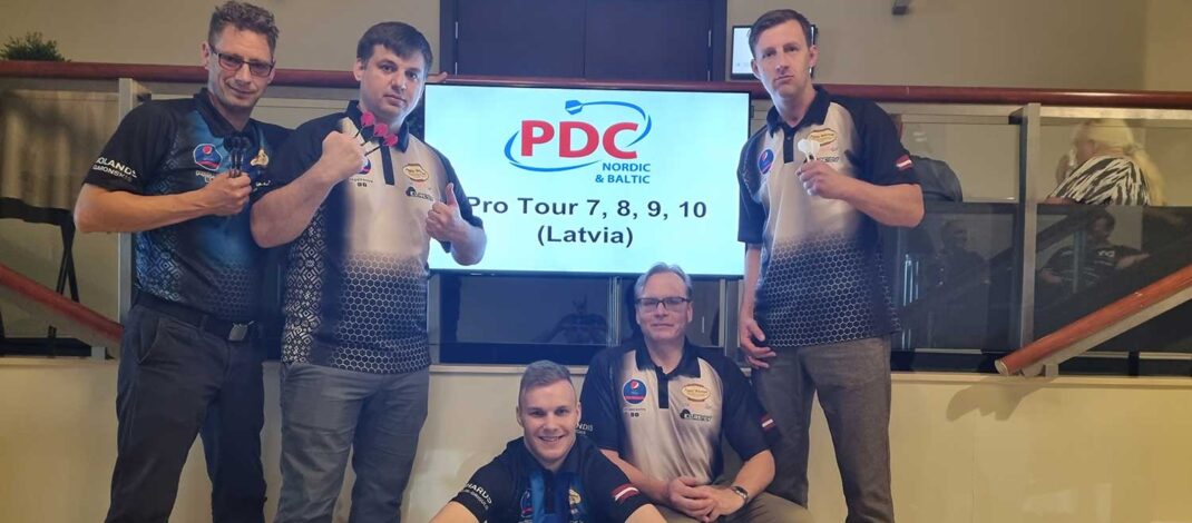 Mūsu spēlētāji PDC Nordic & Baltic Latvijas tūrēs